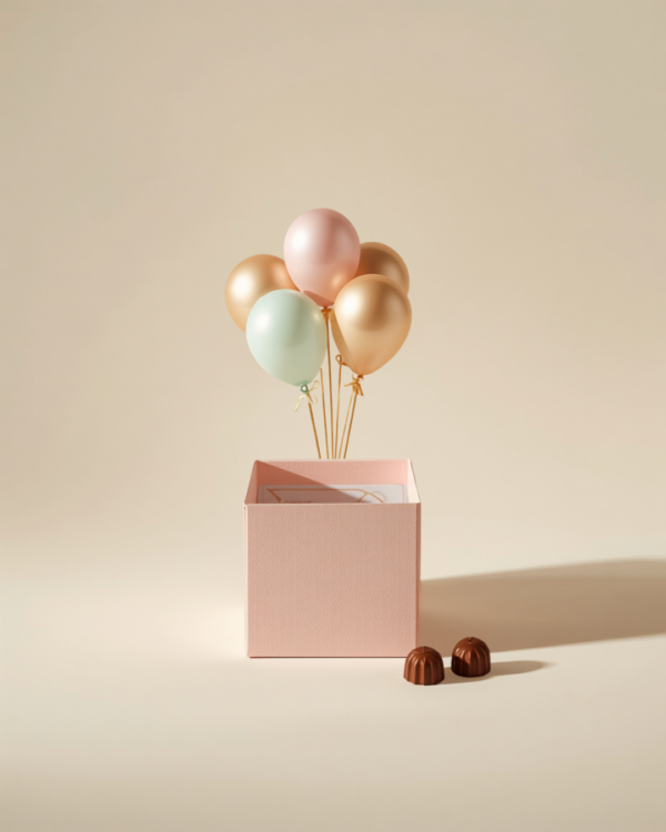 Birthday Balloon Bouquet Box